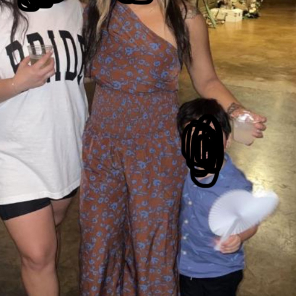 Off the shoulder jumpsuit